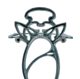 Art Nouveau Enameled Iron Umbrella Stand, 1900s